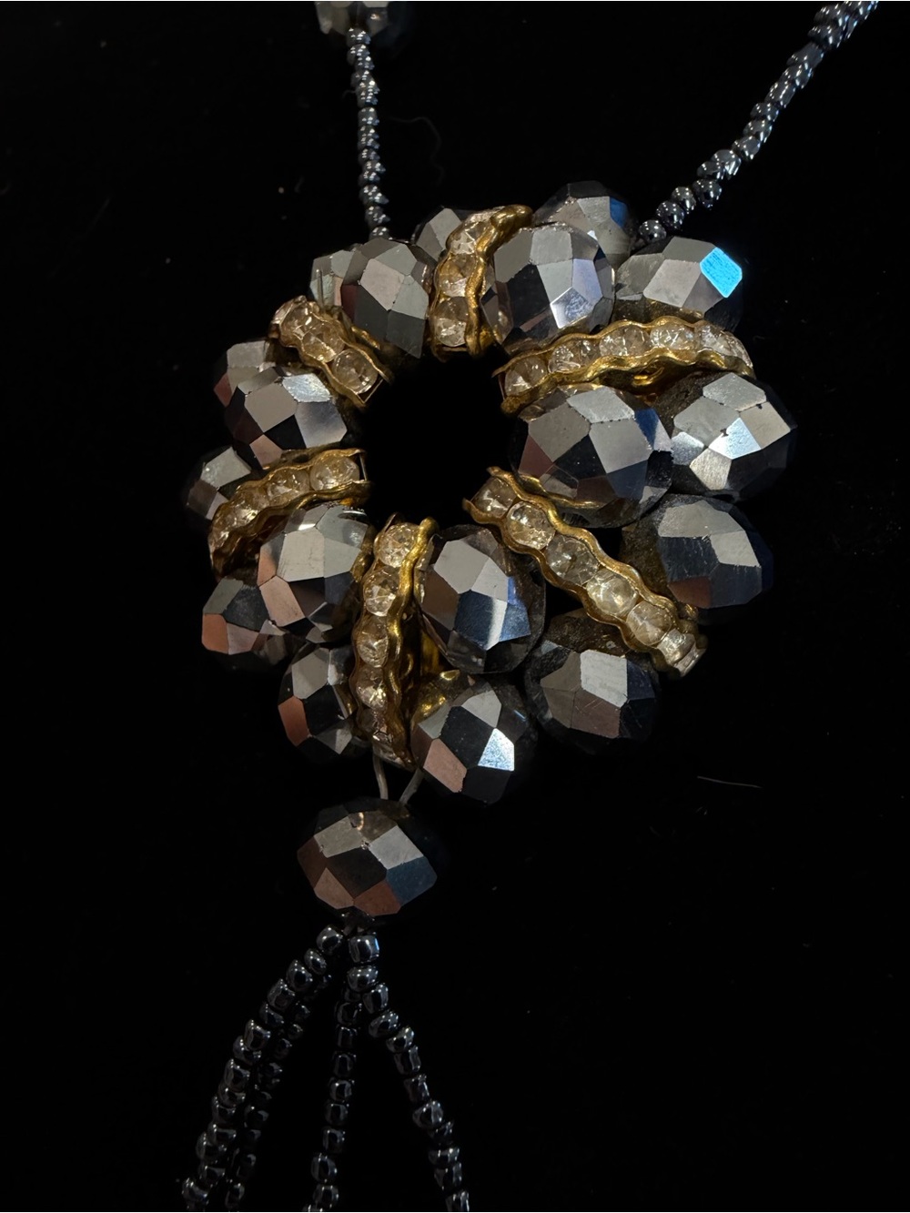 Vintage Runway Statement Necklace - Unsigned Jose & Maria Barrera Attribution - - Picture 10 of 16